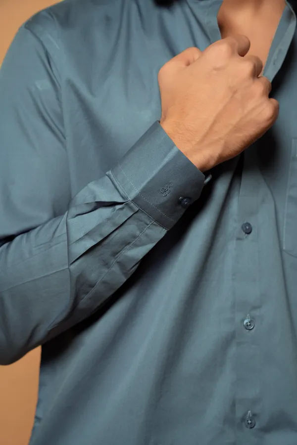 Light_Teal_Cotton_Cutway_Collar_Full_Sleeves_Shirts_For_Men