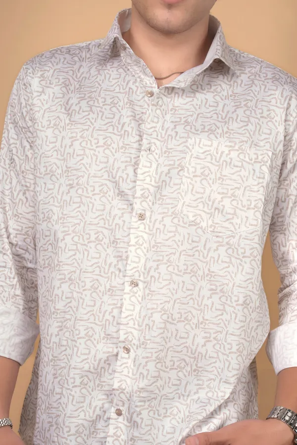Beige_Giza_Cotton_Printed_Slim_Fit_Shirts_For_Men