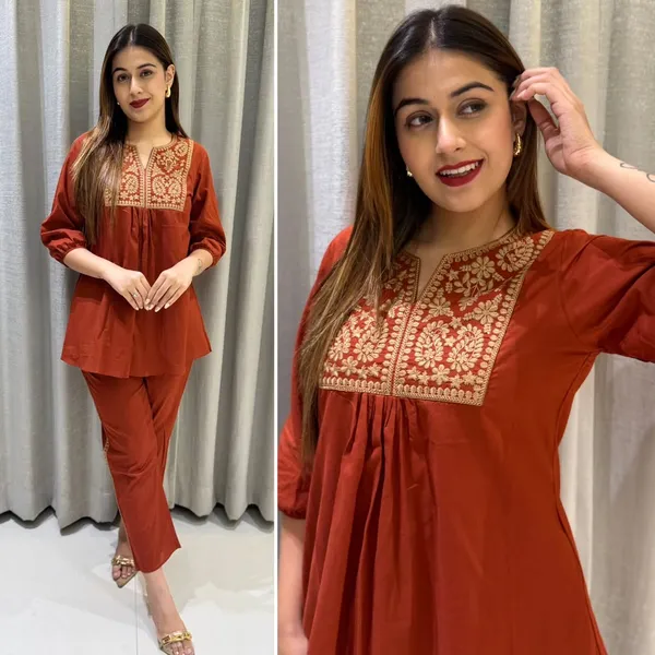 Cotton_Embroidered_Short_Top_and_Pant_Co-ord_Set