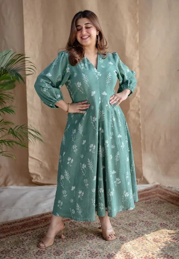 Cotton_Printed_Middie/Dress