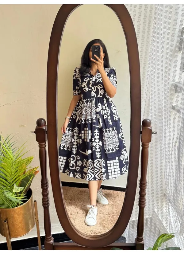 Cotton_Printed_Middie/Dress