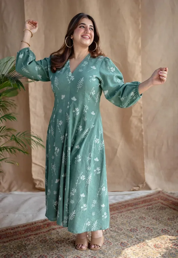 Cotton_Printed_Middie/Dress