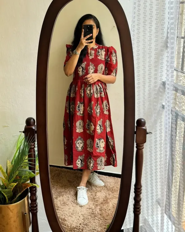 Cotton_Printed_Middie/Dress