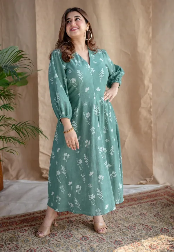 Cotton_Printed_Middie/Dress