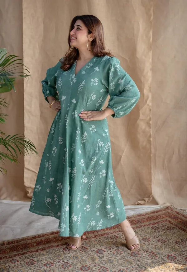 Cotton_Printed_Middie/Dress