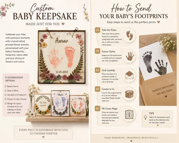 Baby_Hand_&_Footprint_Keepsake_Frame_|_Custom_Pressed_Flower_Nursery_Décor