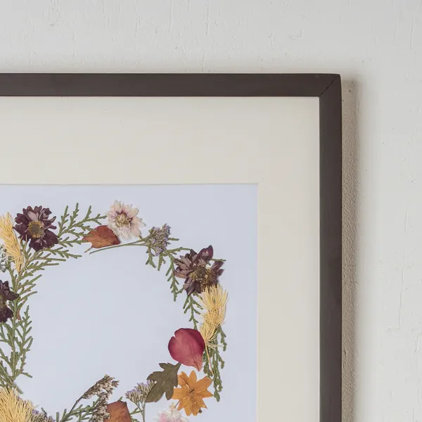 Personalised_Name_Initial_Pressed_Flower_Frame_|_Handmade_Gift_For_Birthdays_And_Baby_Showers_|_Brown_|_8_X_10_Inch