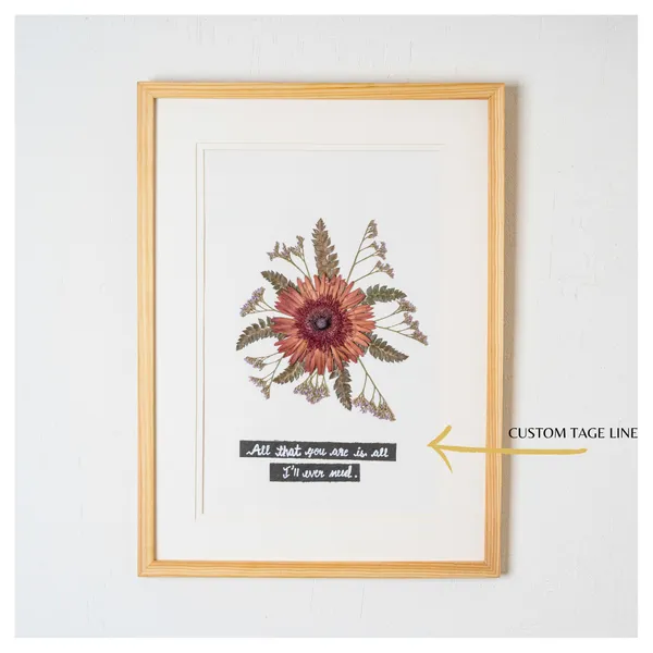 Gerbera_Pressed_Flower_Frame_|_Handmade_Floral_Wall_Art_For_Home_And_Special_Gifts_|_Multicolor_|_11_X_15_Inch