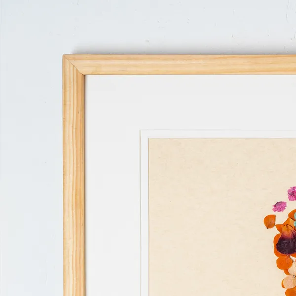 Baby_Footprint_Pressed_Flower_Frame_|_Personalised_Botanical_Keepsake_For_Newborns_|_Multicolor_|_11_X_15_Inch
