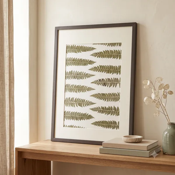 Handmade_Botanical_Pressed_Flower_Frame_|_Floral_Wall_Decor_For_Keepsake_Gifting_|_Multicolor_|_11_X_15_Inch