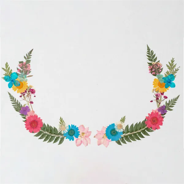 Mixed_Botanical_Pressed_Flower_Frame_|_Handmade_Custom_Floral_Wall_Art_|_Multicolor_|_11_X_15_Inch