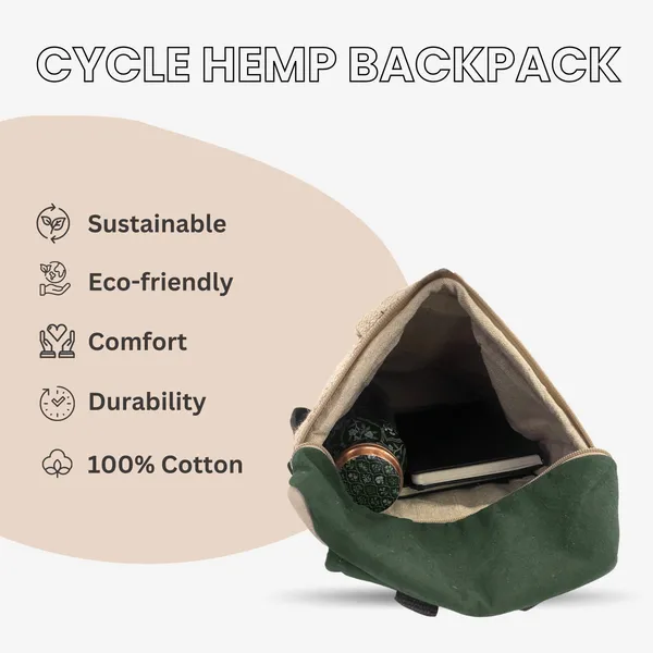 Trainer's_Hemp_Backpack_-_Olive_Green