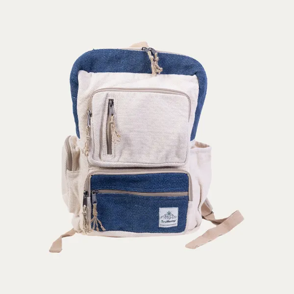 Traveller_Hemp_Backpack_-_Blue