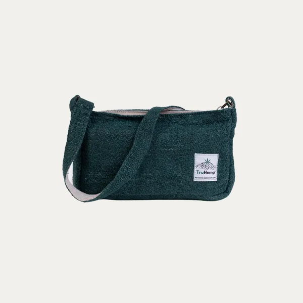 Luna_Hemp_Shoulder_Bag_-_Forest_Green