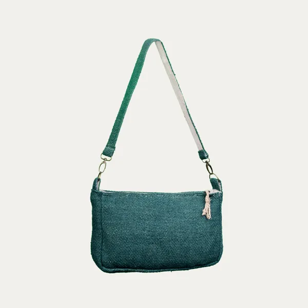 Luna_Hemp_Shoulder_Bag_-_Forest_Green