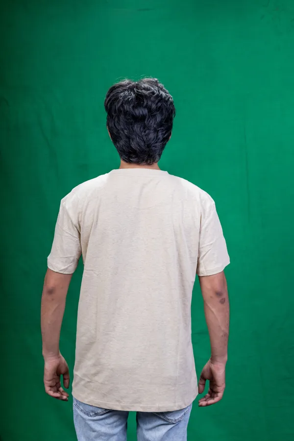 Beige_Hemp_T-Shirt_For_Men