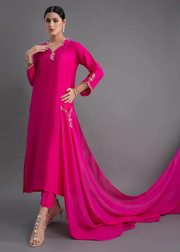 Pink_Cotton_Premium_&_Elegant_Embroidered_Kurta_,_Pant_&_Dupatta_For_Women