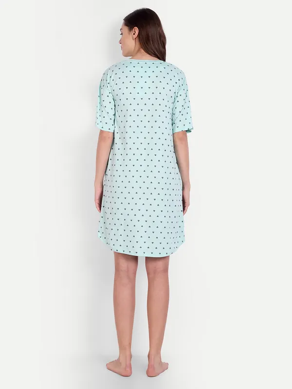 Blue_Tranquil_Sleep_Shirt_For_Women