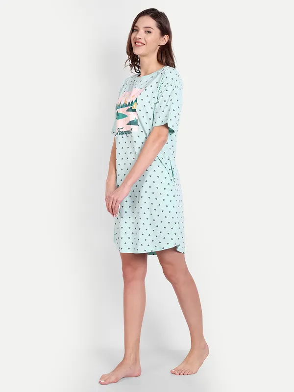 Blue_Tranquil_Sleep_Shirt_For_Women
