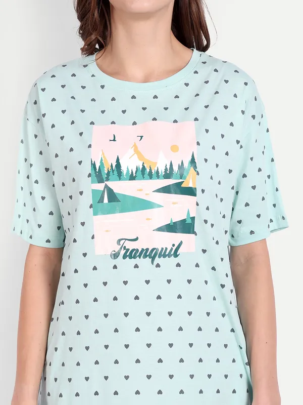 Blue_Tranquil_Sleep_Shirt_For_Women