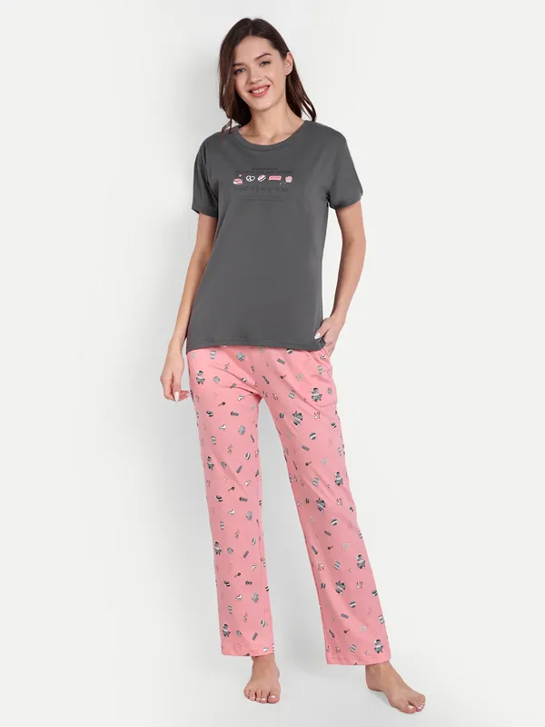 Grey_Newyork_Cotton_Full_Pants_For_Women