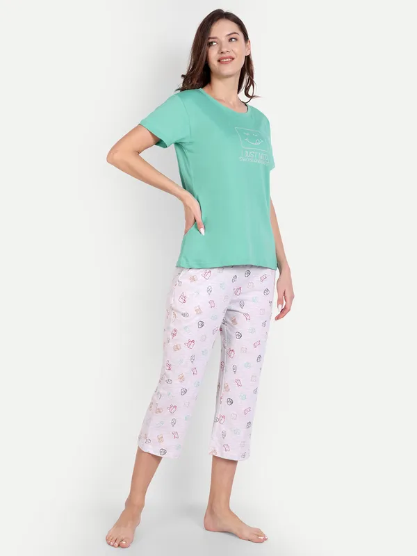 Green_Nap_And_Snack_Cotton_Capri_For_Women