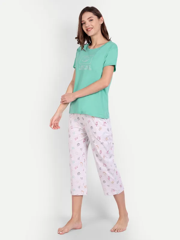 Green_Nap_And_Snack_Cotton_Capri_For_Women