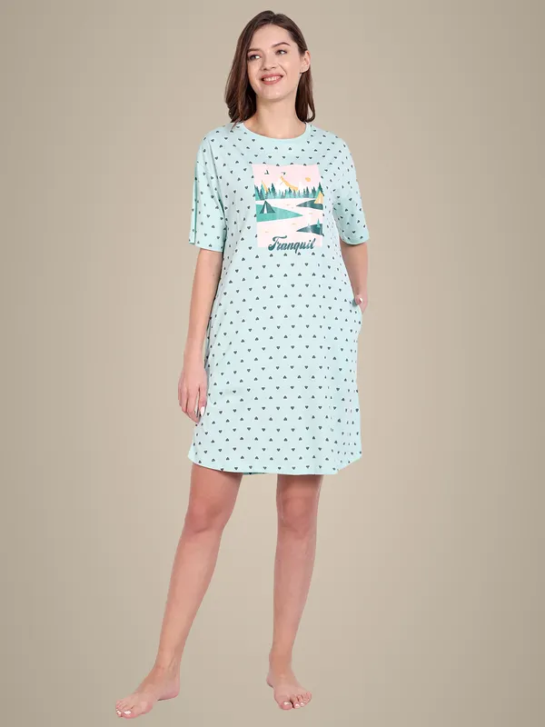 Blue_Tranquil_Sleep_Shirt_For_Women