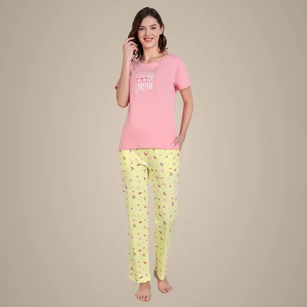 Coral_Vacay_Cotton_Full_Pants_Set_For_Women