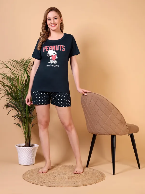 BEDTIME_STORY_PRINTED_PEANUT_TSHIRT_AND_DOTS_SHORTS_SET