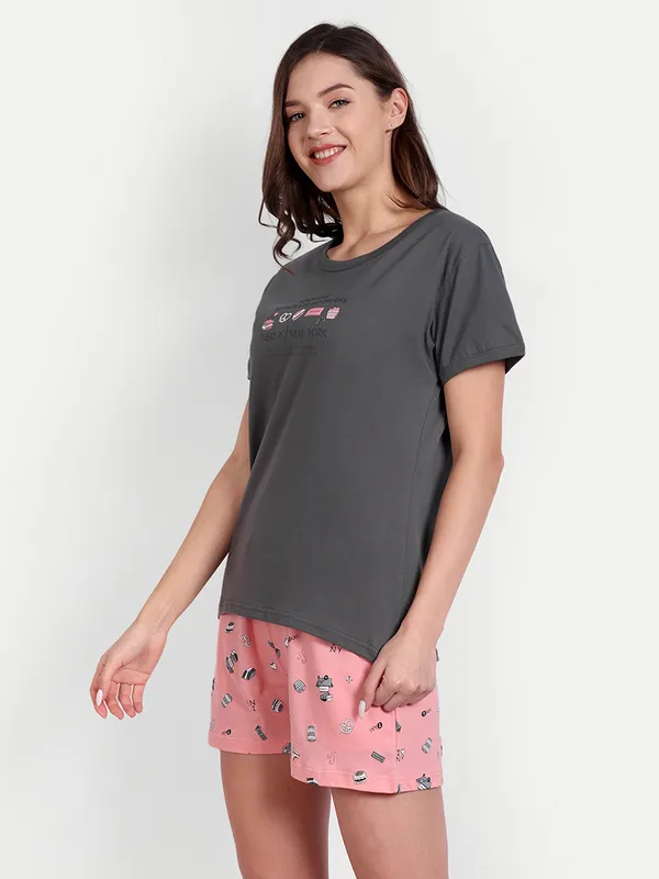 Grey_Newyork_Cotton_Night_Shorts_Set_For_Women