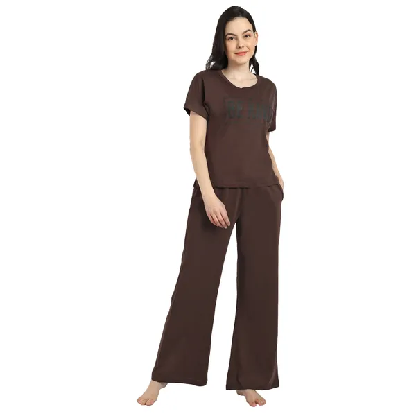 Brown_Be-Kind_Cotton_Co-Ord_Set_For_Women
