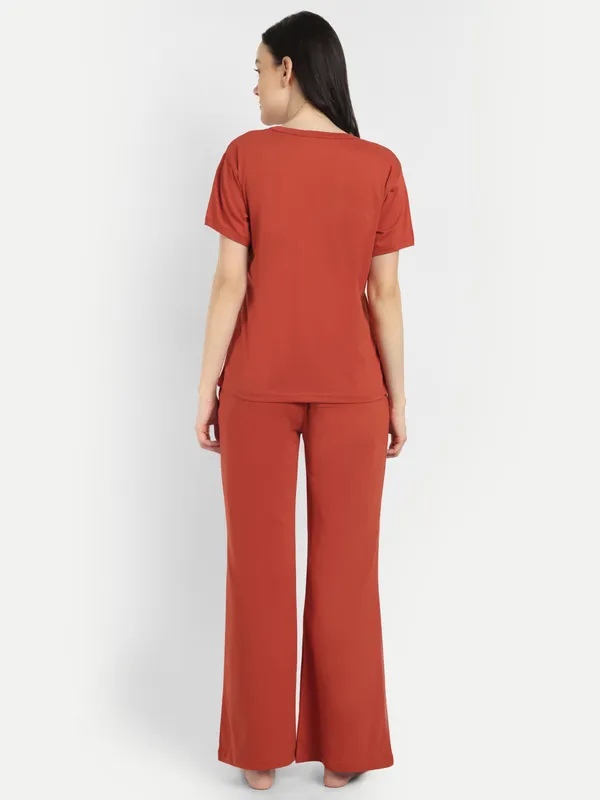 Rust_I_Make_Choclate_Disappear_Cotton_Co-Ord_Set_For_Women