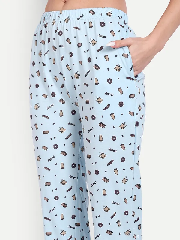 Maroon_Donut_Cotton_Full_Pant_Sets_For_Women