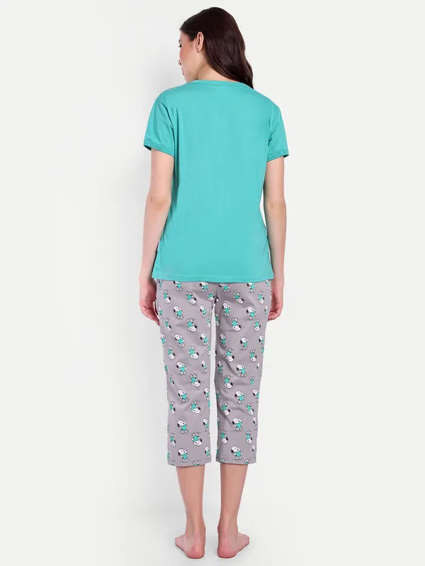 Green_Peanut_Sweet_Dream_Cotton_Capri_Sets_For_Women