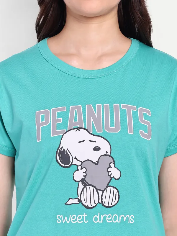 Green_Peanut_Sweet_Dream_Cotton_Capri_Sets_For_Women