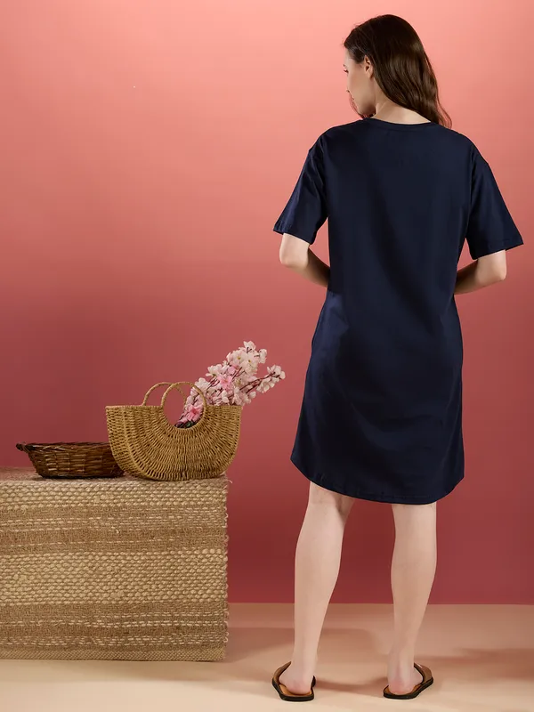 LAMA_NAVY_NIGHT_SHIRT