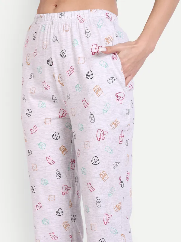 Green_Nap_And_Snack_Cotton_Full_Pants_For_Women