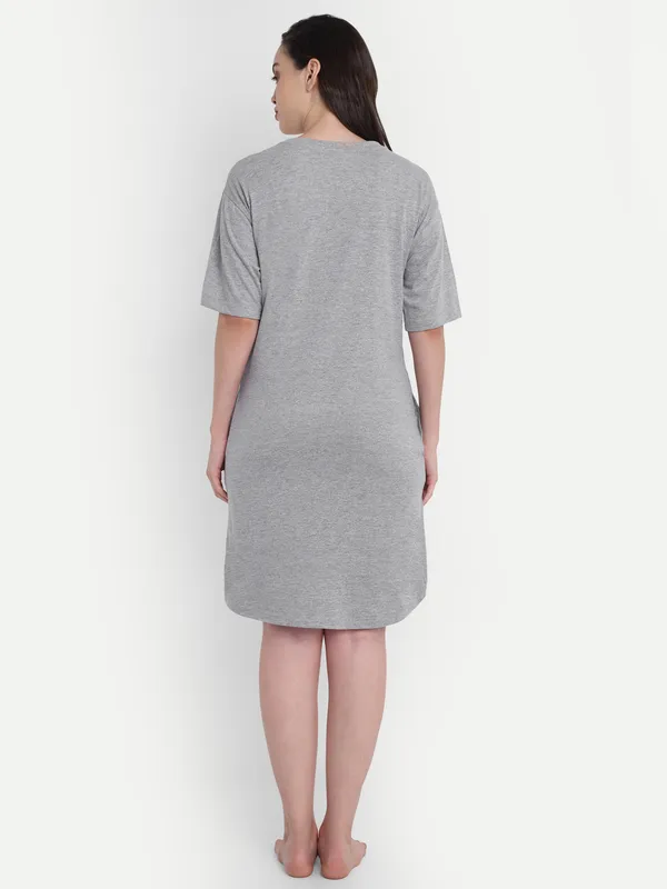 Grey_Cotton_Night-Shirt_For_Women