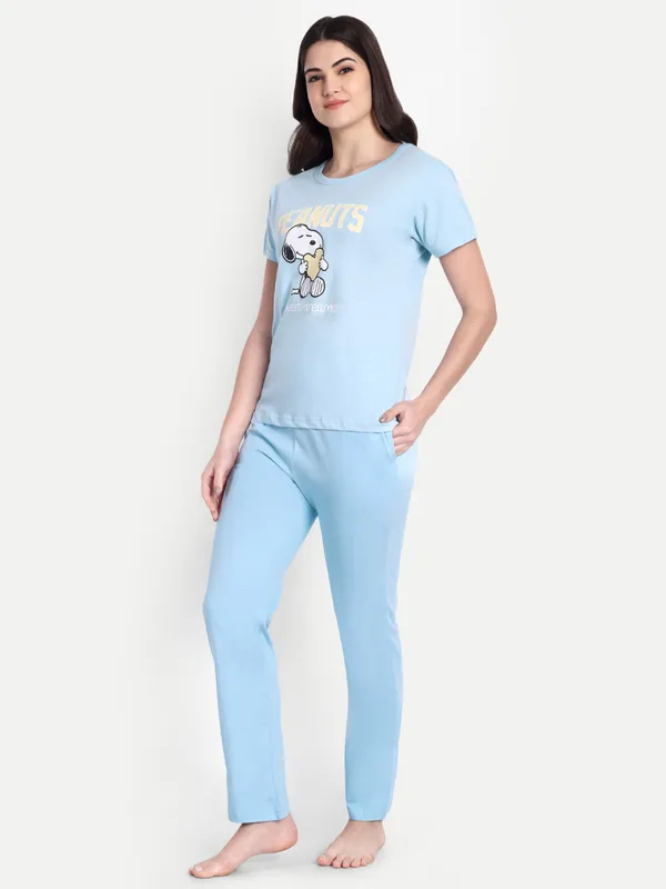 Blue_Peanut_Sweetdream_Cotton_Co-Ord_Set_For_Women
