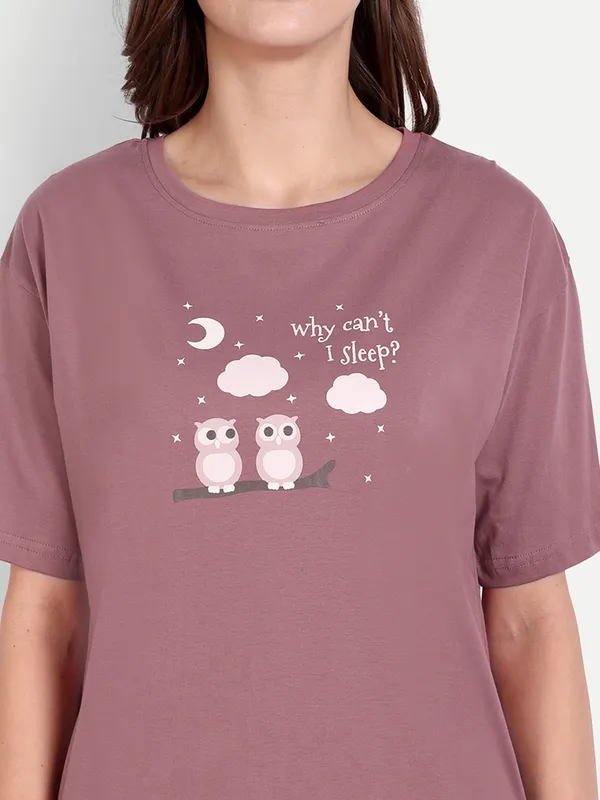 Pink_Owl_Sleep_Shirt_For_Women