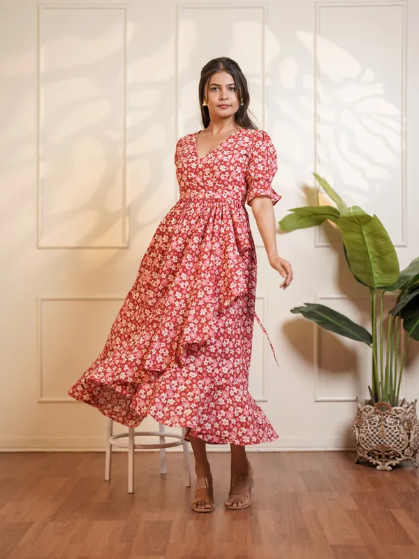 Natalie_Hand_block_Printed_Garden_Waltz_Midi_Dress