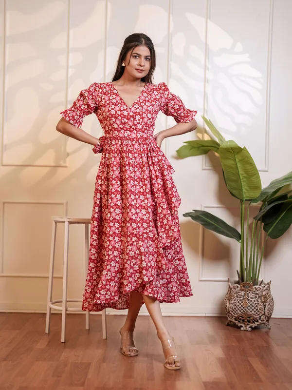 Natalie_Hand_block_Printed_Garden_Waltz_Midi_Dress