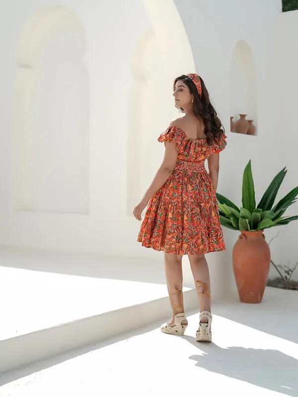 Shimer_Hand_Block_Printed_Smocked_Dress