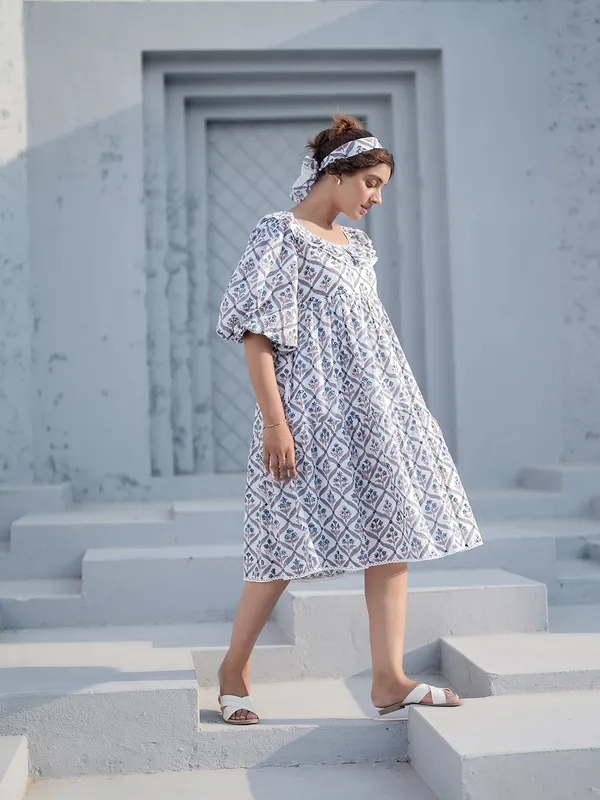 Aria_Hand_block_Printed_Dress