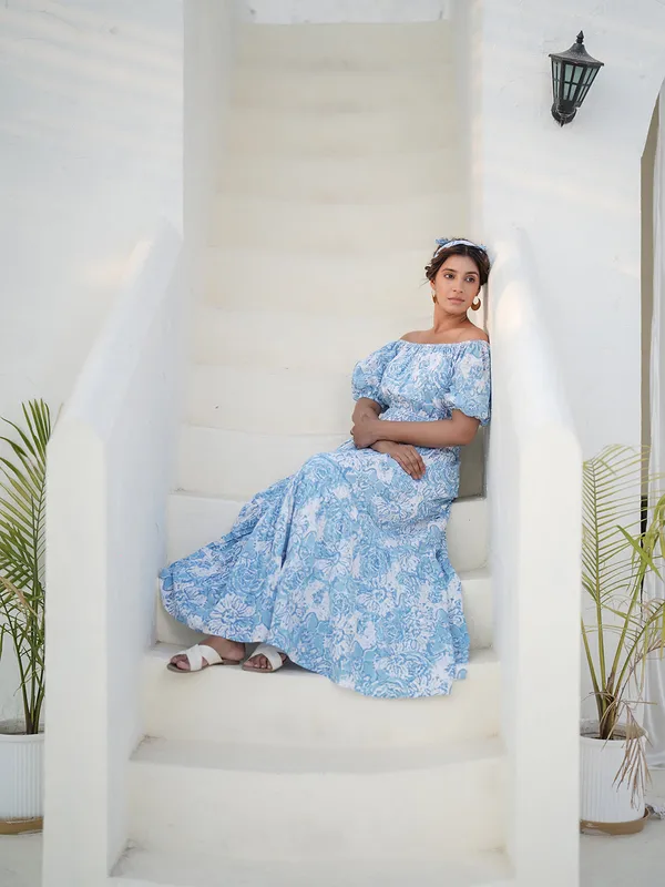 Fioana_Hand_Block_Printed_Off-Shoulder_Maxi_Dress