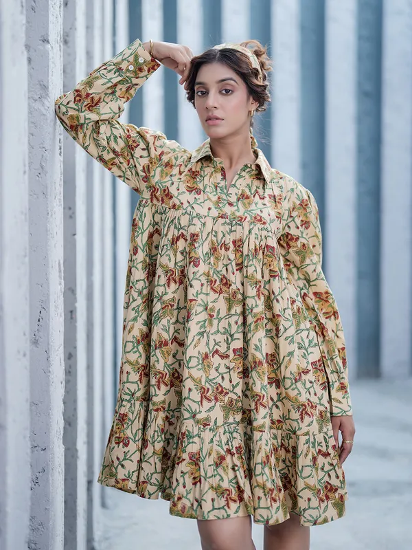 Caterina_Handblock_Printed_Shirt_Dress