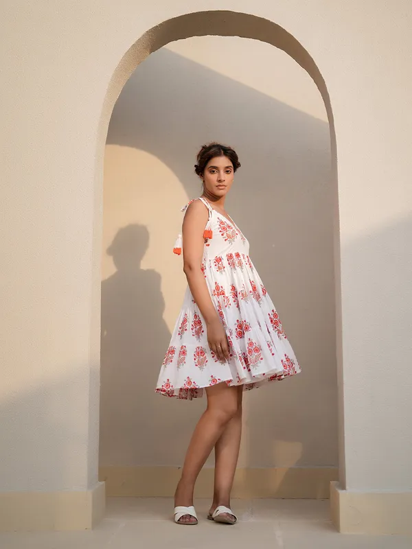 Archia_Hand_Block_Printed_Short_Dress
