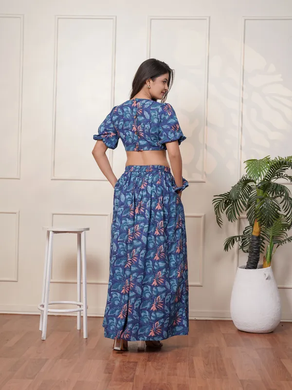 Ava_Hand_Block_Printed_Bloom_Co-Ord_Set