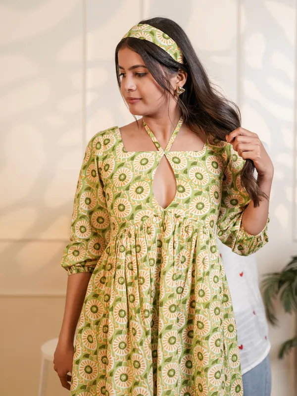 Leah_Handblock_Printed_Meadow_Midi_Dress